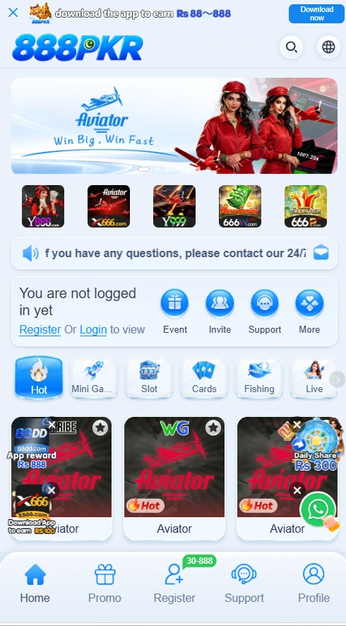 888PKR