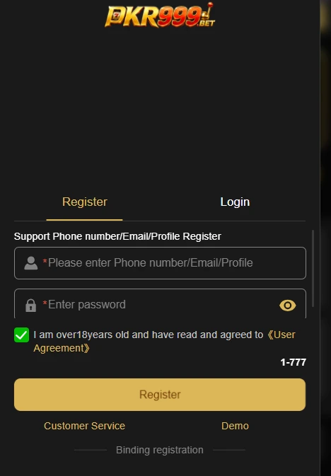 pkr999 login