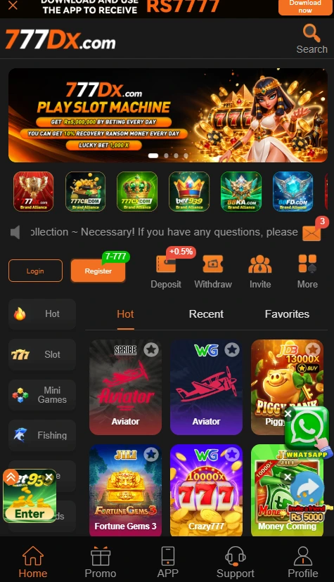 777DX Game APK in Pakistan